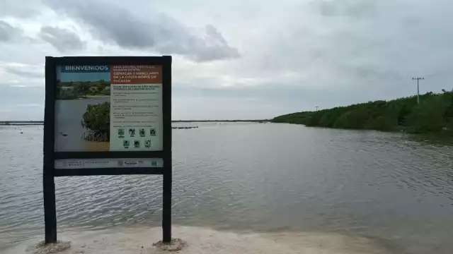 De acuerdo con los habitantes del puerto, la creciente marina suele durar alrededor de una semana