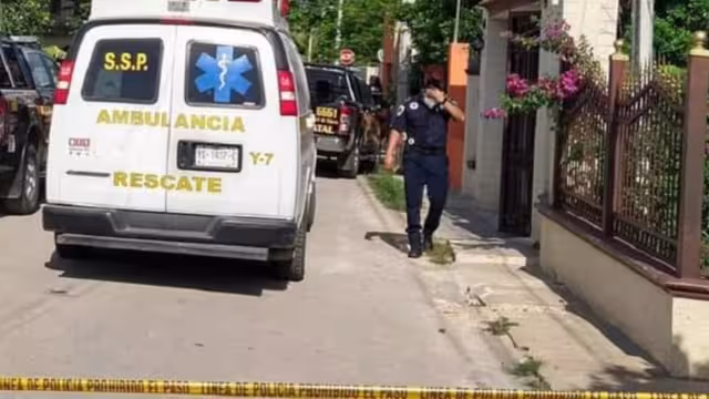 Los uniformados delimitaron la vivienda y dieron parte a las autoridades ministeriales