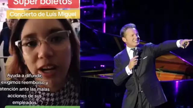 Denuncia estafa en concierto de Luis Miguel. Foto: Especial