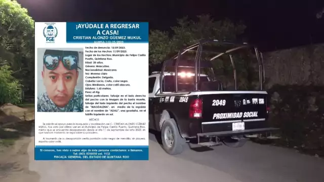 El hombre lleva 48 horas desaparecido en Felipe Carrillo Puerto