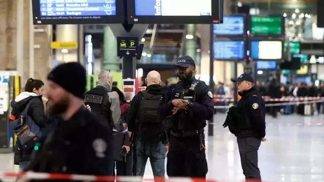 Un hombre de identidad desconocida atacó con un arma blanca a personas en una estación de tren en París