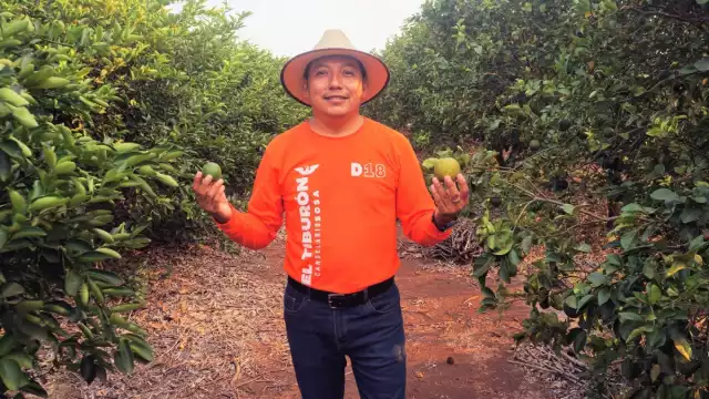 Candelario Enrique Sosa Zapata es candidato en el municipio de Hopelchén