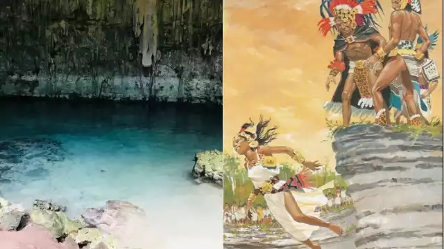 Leyendas dicen que los cenotes son portales al inframundo maya