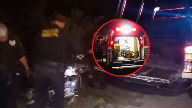 El acompañante resultó con lesiones