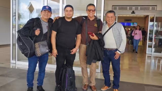 El año pasado estuvieron actuando junto a los Socios del Ritmo