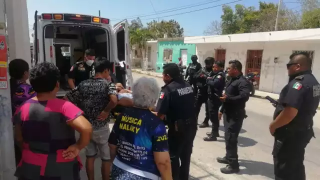 Paramédicos auxiliaron a ambos menores de edad