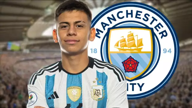 El futbolista, que también había despertado el interés del Barcelona, firmó un contrato con los Citizens hasta 2028; el joven centrocampista permanecerá en River hasta enero del 2025
