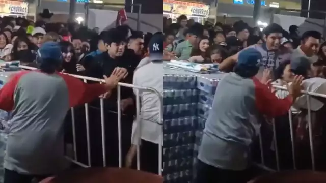 Cientos de personas derribaron las vallas del concierto de Edwin Luna y la Trakalosa de Monterrey en Kanasín