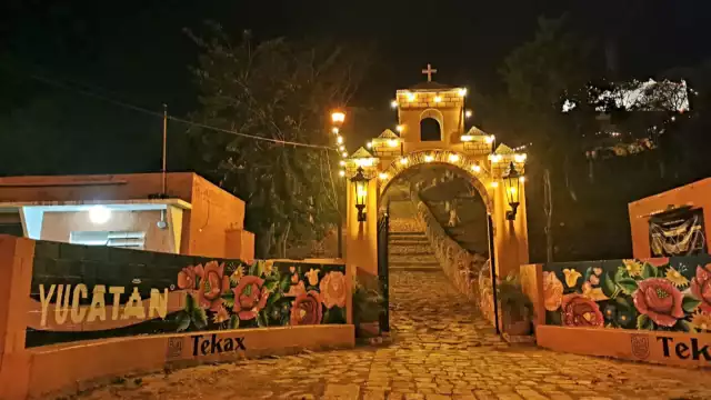 Tekax tiene grandes atractivos como la Ermita de San Diego y el Callejón de los Murales