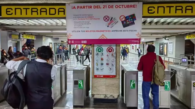 A partir de este sábado el acceso a todas las estaciones de la Línea 5 del Metro, será con la tarjeta de Movilidad Integrada