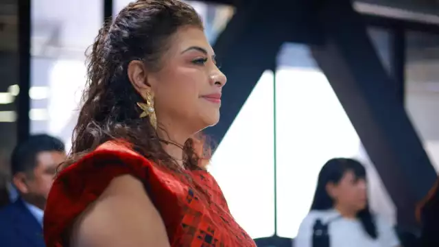 Clara Brugada se hizo acompañar de Omar García Harfuch y Ernestina Godoy