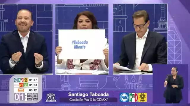 Así fue la confrontación entre Santiago Taboada y Clara Brugada