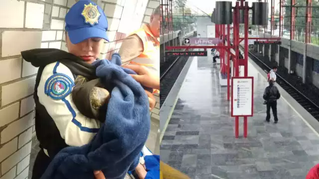 La joven dio a luz a una niña, por lo que fue trasladada a un hospital