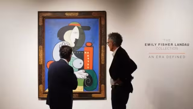 El cuadro perteneció a la acaudalada neoyorquina Emily Fisher Landau, fallecida este año a los 102 años
