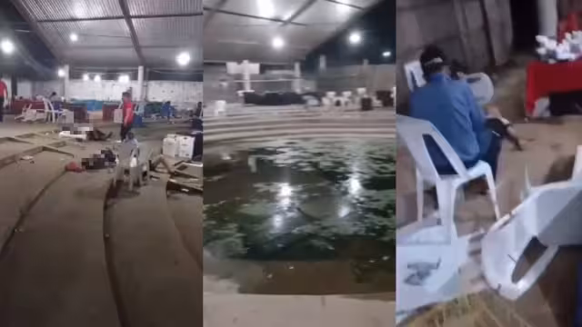 Se detalló que los hechos ocurrieron pasada las 20 horas