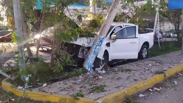 La mujer perdió el control del volante y no pudo explicar cuál fue la razón