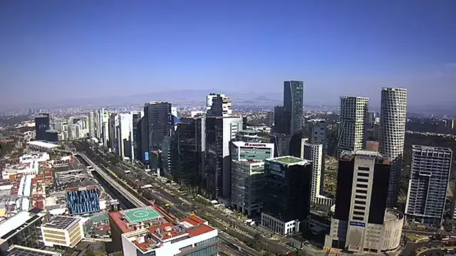 Así luce la CDMX este domingo 25 de febrero