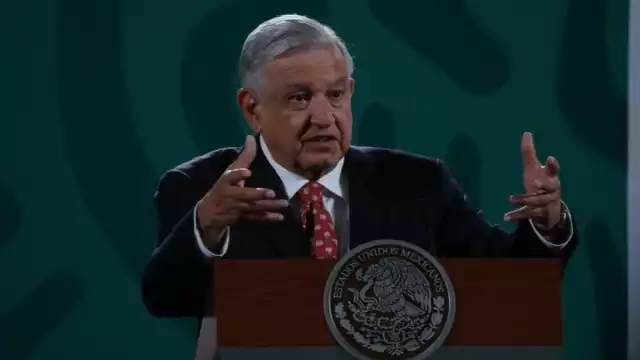 Andrés Manuel López Obrador durante la conferencia matutina en Palacio Nacional. Foto: Cuartoscuro