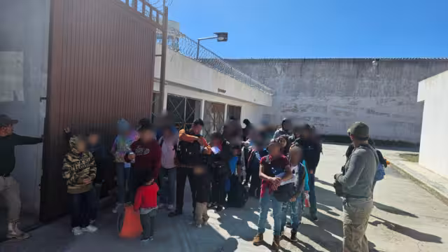 Entre los migrantes se hallaban 34 menores de edad