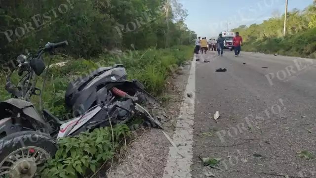 Al sitio se trasladaron una ambulancia que cuyos paramédicos brindaron los primeros auxilios a los lesionados