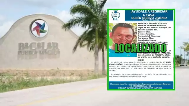 Regreso por su propio pie con su familia, se desconocen los pormenores