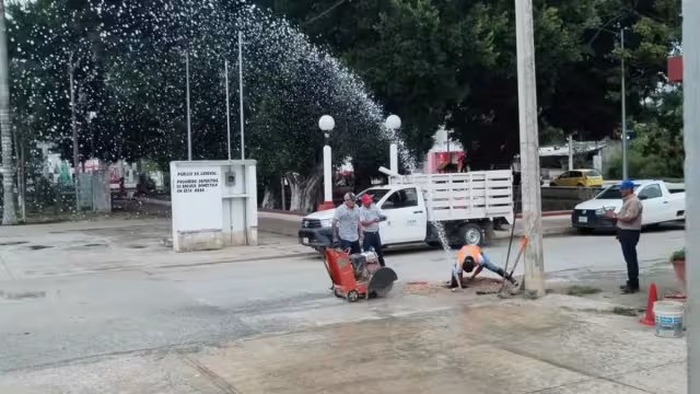 La dependencia también notificó un atraso de pago del cementerio y del parque