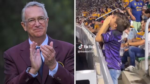 Incluso una fanática del Tigres apoyó al niño con aplausos