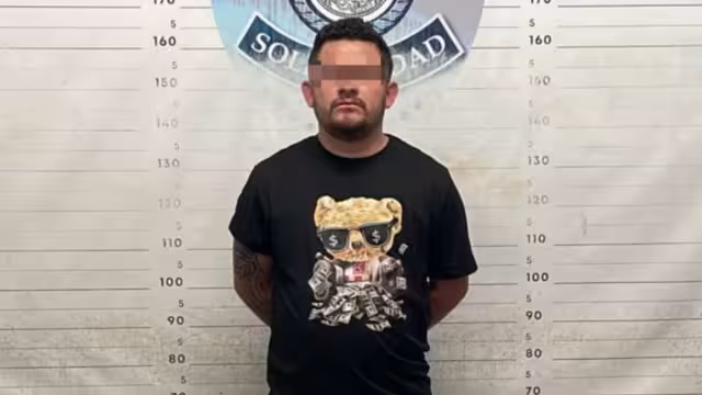 El detenido fue puesto a disposición de la FGR