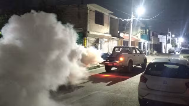 La dependencia ha iniciado con fumigaciones para detener los casos de dengue