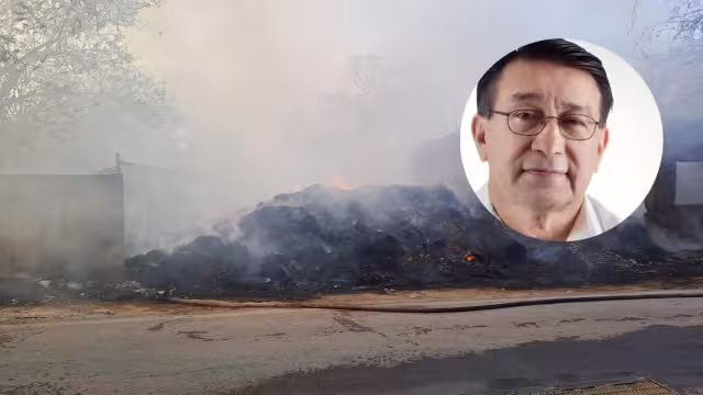 No es el primer incendio que se registra en un basurero en Mérida