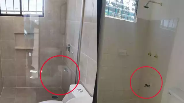 Las llaves bajo la regadera no son tan comunes en el resto de México