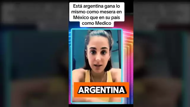 La joven expresó cómo es su vida en Tulum y comparó las ganancias de su país y México