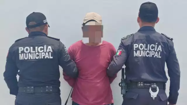 El hombre fue detenido por la policía de Progreso