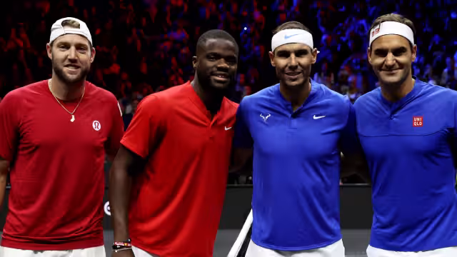 Así vivió Roger Federer su último encuentro de tenis al lado de Rafael Nadal