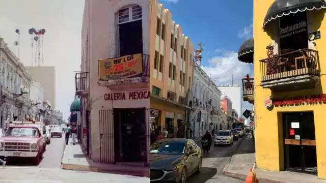 Así se veía el Centro de Mérida hace 36 años