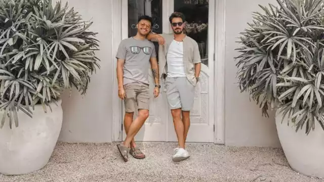 Ismael Zhu ha paseado junto a Roger González en Paseo de Montejo