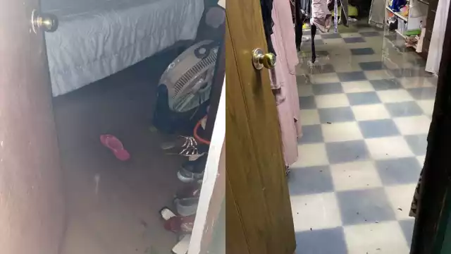 La familia de Campeche presentó daños y pérdidas materiales por la inundación de su casa