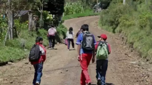 El camino se encuentra en mal estado desde hace dos años
