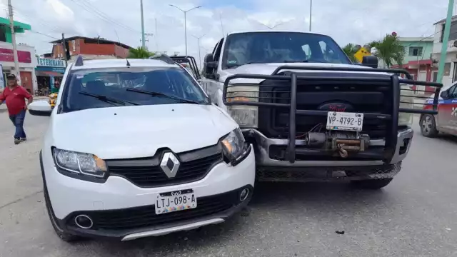 Los involucrados llegaron a un acuerdo en el lugar de los hechos