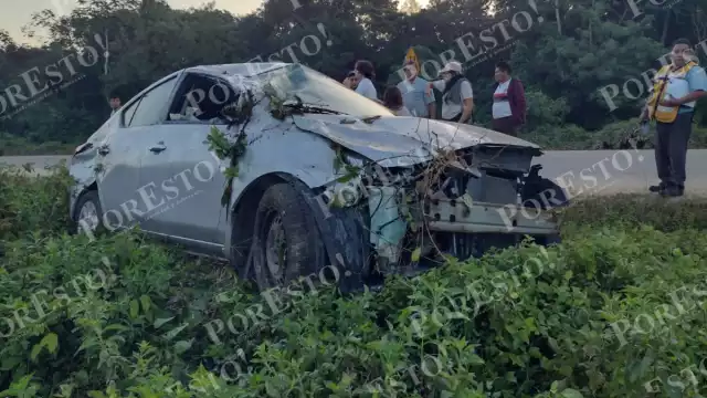 Al sitio arribaron más tarde elementos de Tránsito Municipal para tomar conocimiento de los hechos