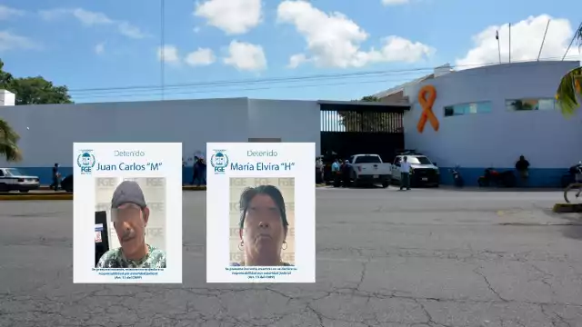 Los detenidos fueron identificados como María Elvira “H” y Juan Carlos “M”
