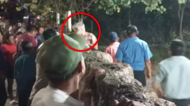 Un español irrumpió en la asamblea de ejidatarios de Ixil para reclamar unos terrenos