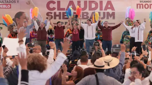 Este jueves 18 de enero concluye el periodo de precampañas y Claudia Sheinbaum estará en la Ciudad de México donde se reunirá con la militancia de todo el país