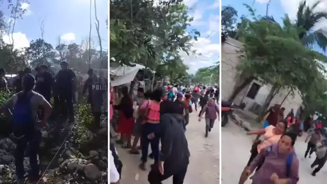 Videos que circulan en redes sociales capturan escenas impactantes