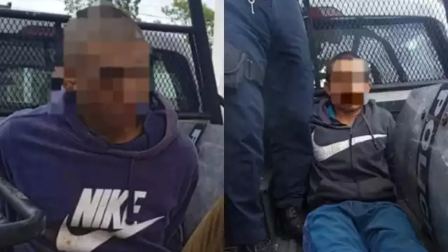 Los hombres fueron detenidos para su procedimiento correspondiente