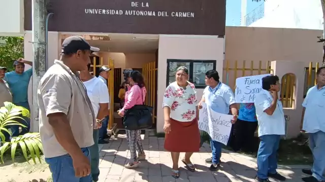 El pago no se ha realizado en su totalidad, ya que la Unacar no ha  ha solventado el sueldo