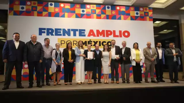 El Frente Amplio por México registró de última hora su coalición en la CDMX