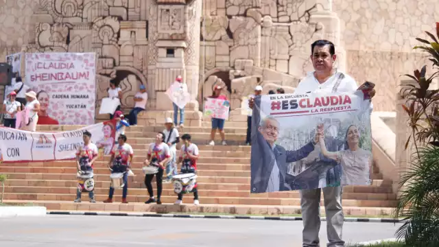 En Yucatán varias personas han decidido sumarse al proyecto de Claudia Sheinbaum