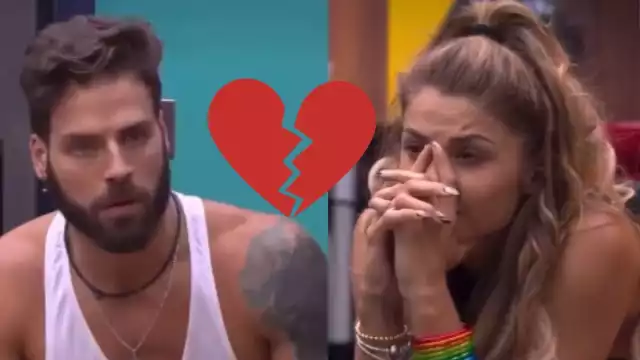 Jorge y Ferka en plena discusión. Foto: Especial