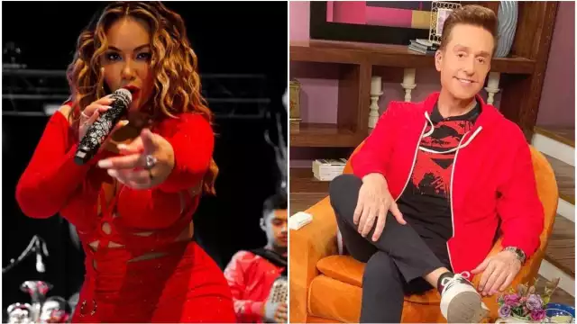 No es la primera vez que el conductor se burla de la cantante por su físico. Foto: Instagram